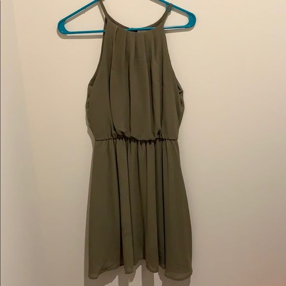 Francesca's Collections Dresses & Skirts - Olive green dress